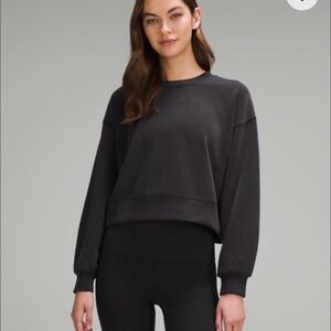 Lululemon Athletica Softstreme Perfectly Oversized Cropped Crew
